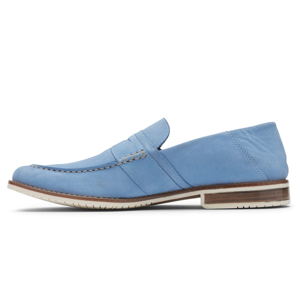 Rockport Loafers Herre Blå - Style Purpose 3 Penny - QYOV29864